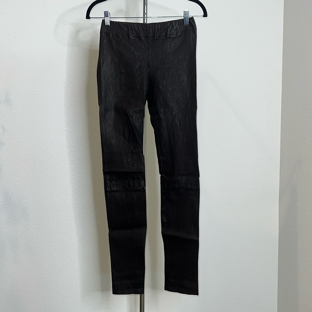 Row Faux Leather Leggings